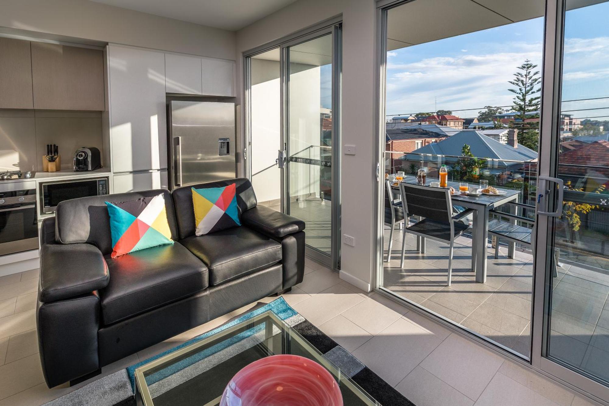 Hamilton Executive Apartments Newcastle Bagian luar foto