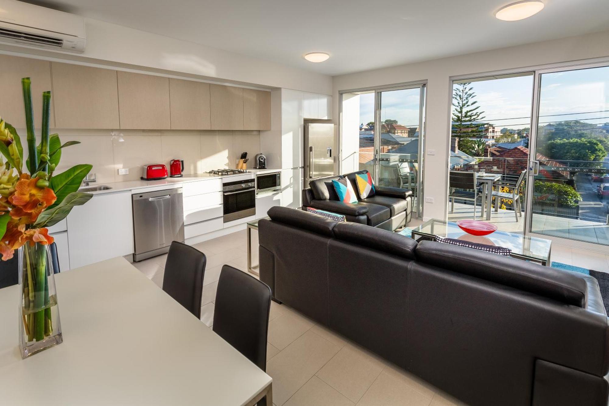 Hamilton Executive Apartments Newcastle Bagian luar foto