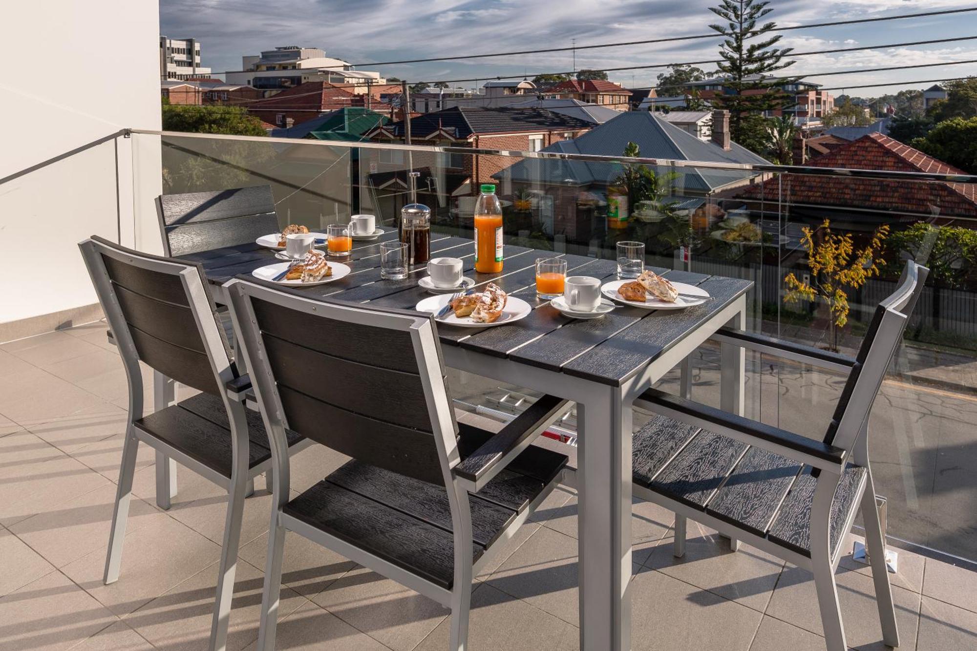 Hamilton Executive Apartments Newcastle Bagian luar foto